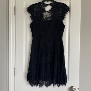 BB Dakota black lace dress, size 6